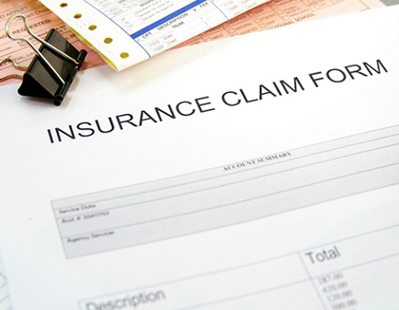 Insurance claim form for Delta Dental
