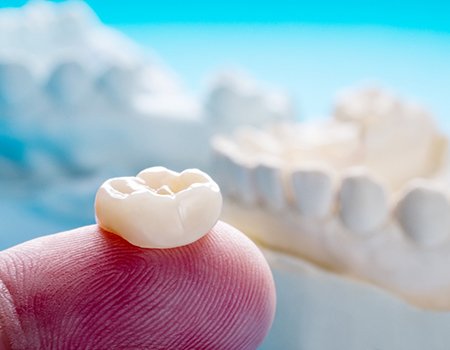 example of metal-free restorations in Azle